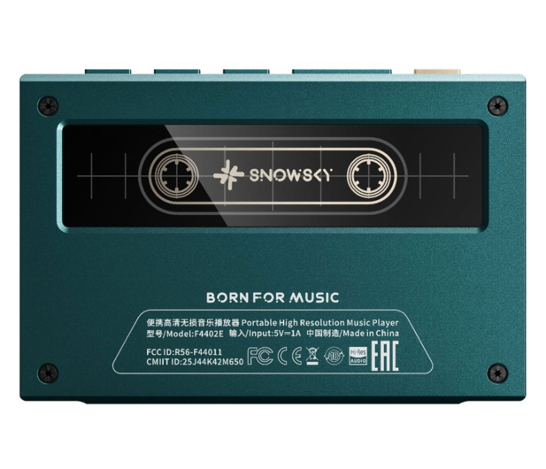 FiiO FiiO SNOWSKY ECHO green - Przenośny odtwarzacz Hi-Res - 1583270 - zdjęcie 3